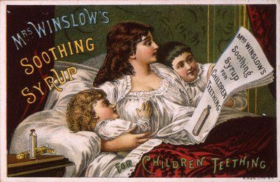 Mrs. Winslows Soothing Syrup for Children Teething by American School
